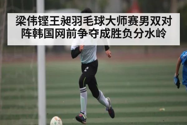 梁伟铿王昶羽毛球大师赛男双对阵韩国网前争夺成胜负分水岭